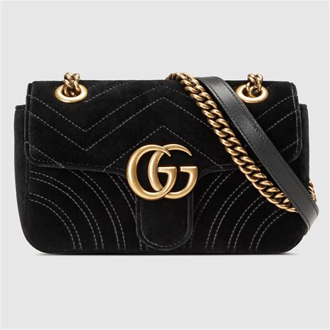 black velvet gucci bum bag|gucci marmont velvet mini bag.